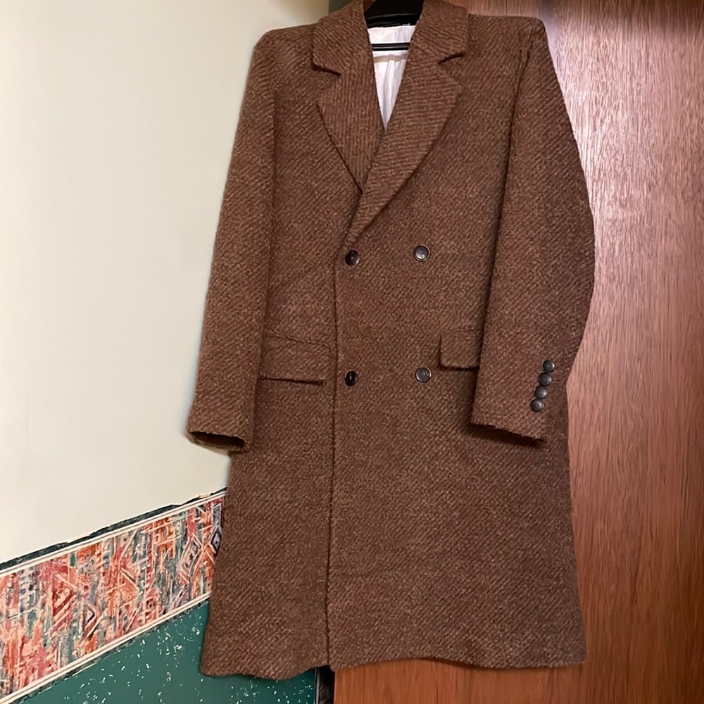 Zara Brown Wool Coat